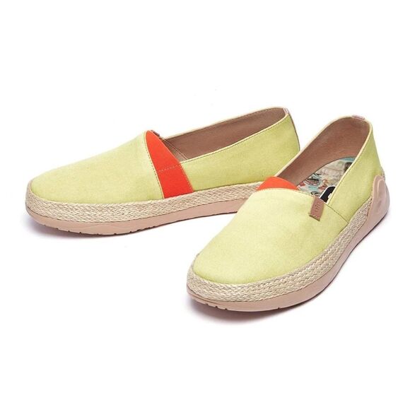 UIN Women's Espadrilles Walking Casual Shoes (Marbella Pale Green 133)No Box - Picture 8 of 12